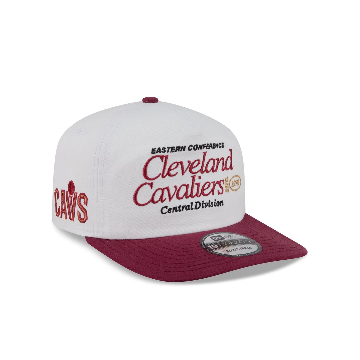 Cleveland Cavaliers Conference Script 19TWENTY Snapback Hat