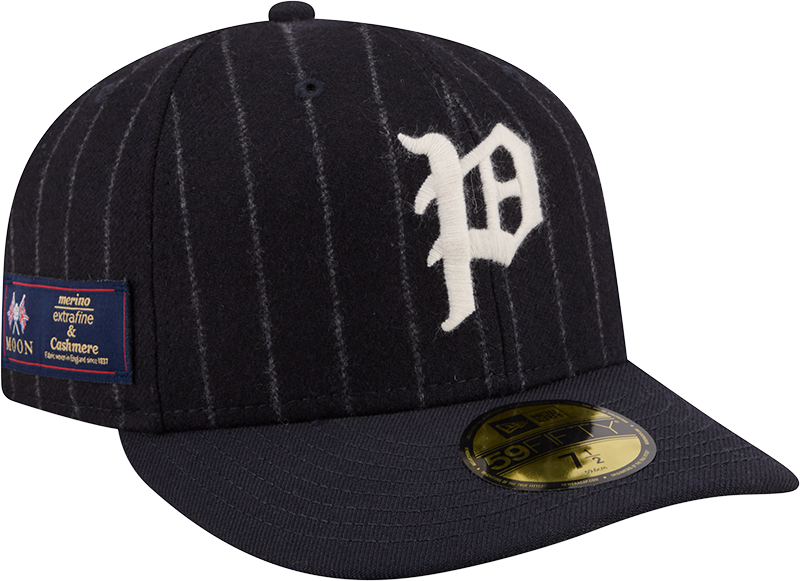 Philadelphia Phillies Pinstripe Merino & Cashmere Moon 59FIFTY Fitted Hat