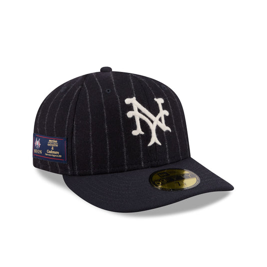 New York Giants Pinstripe Merino & Cashmere Moon 59FIFTY Fitted Hat - New Era Cap