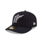 Miami Marlins Pinstripe Merino & Cashmere Moon 59FIFTY Fitted Hat