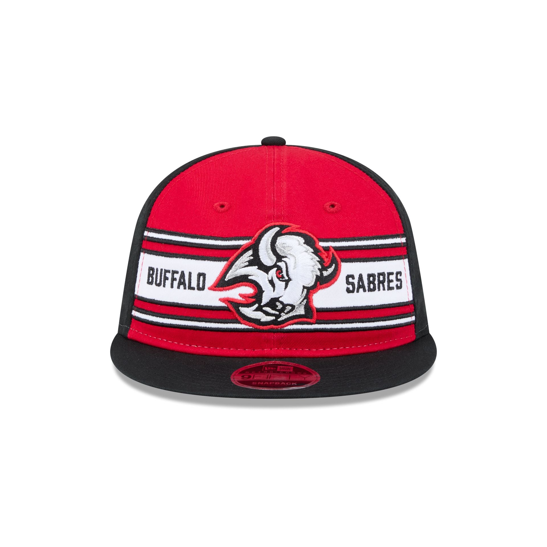 Buffalo Sabres Team Stripes Retro Crown 9FIFTY Snapback Hat