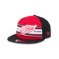 Detroit Red Wings Team Stripes Retro Crown 9FIFTY Snapback Hat