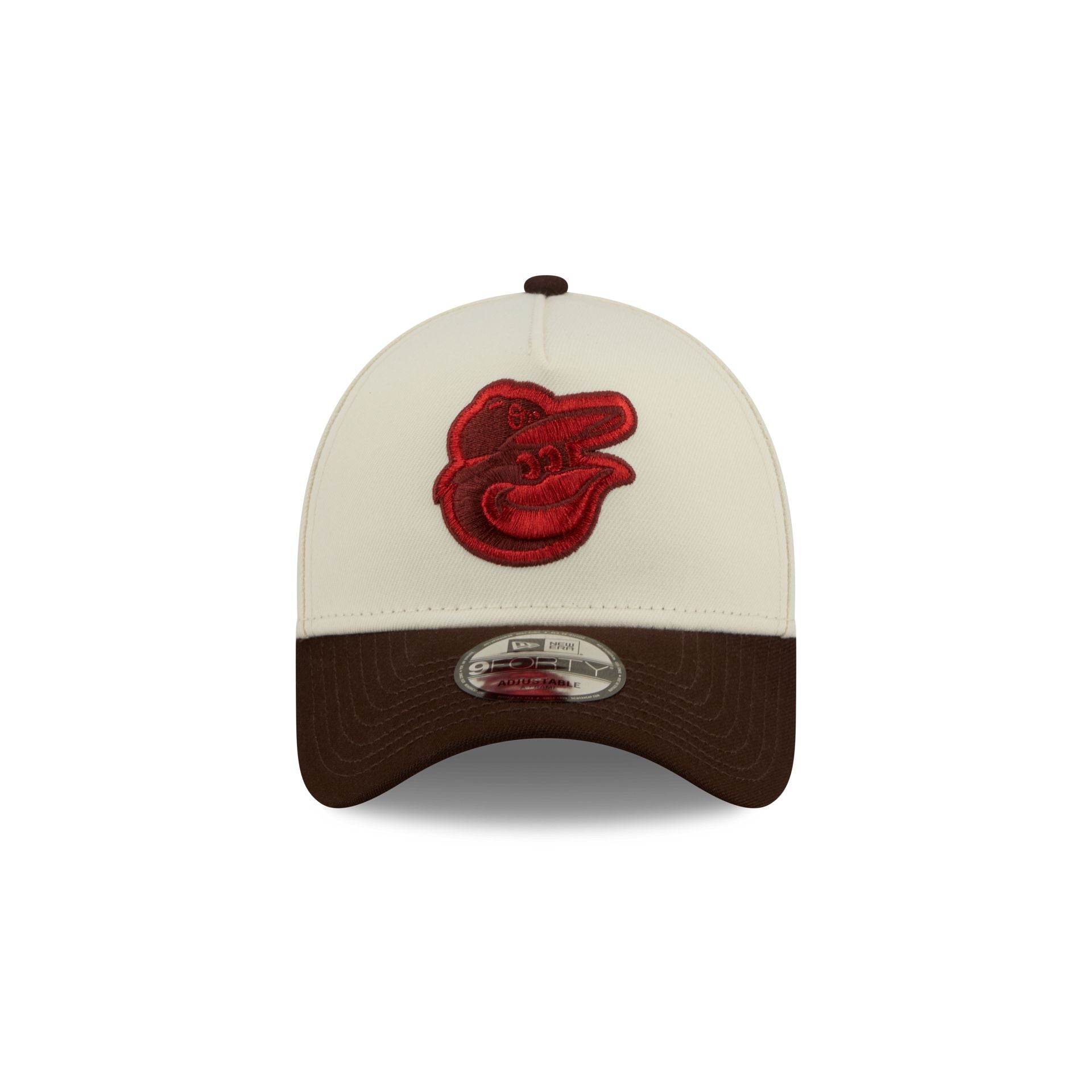 Baltimore Orioles City Script 9FORTY A-Frame Snapback Hat