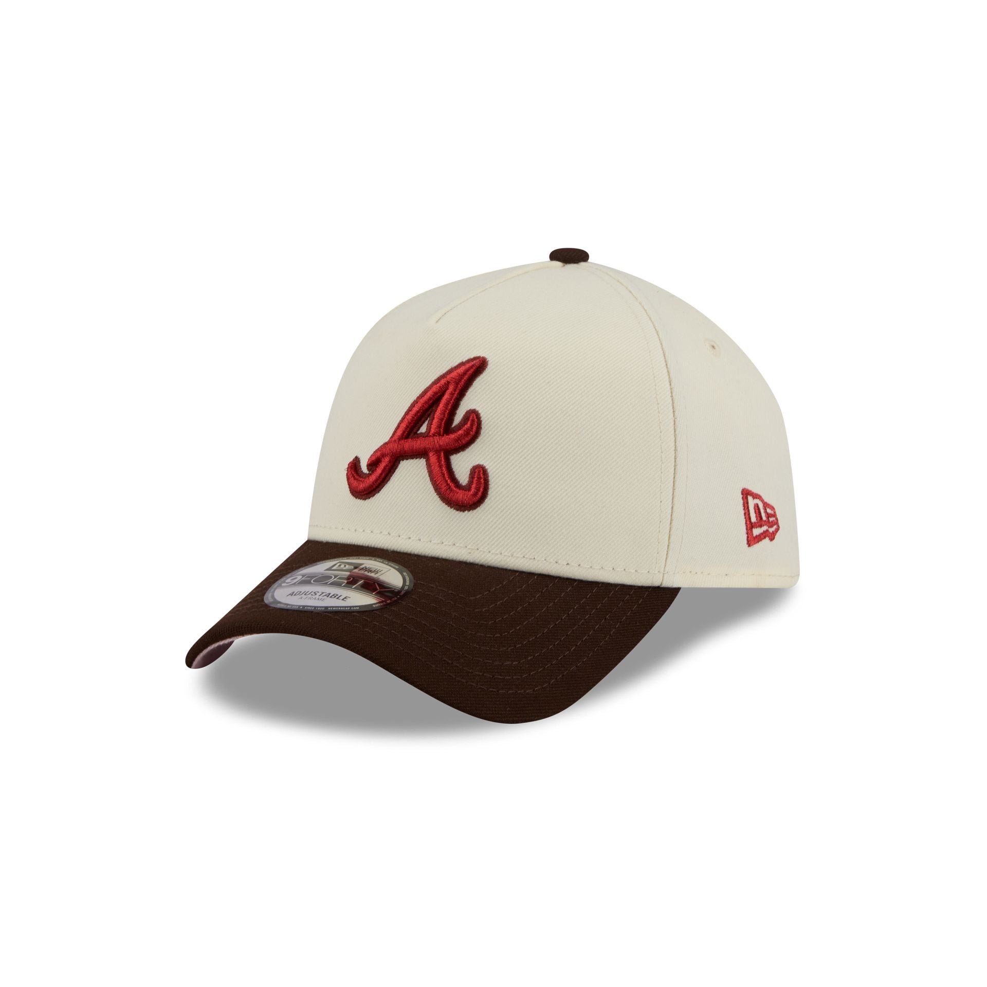 Atlanta Braves City Script 9FORTY A-Frame Snapback Hat