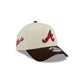 Atlanta Braves City Script 9FORTY A-Frame Snapback Hat
