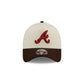 Atlanta Braves City Script 9FORTY A-Frame Snapback Hat