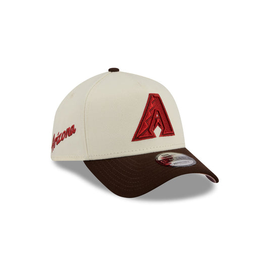 Arizona Diamondbacks City Script 9FORTY A-Frame Snapback Hat - New Era Cap