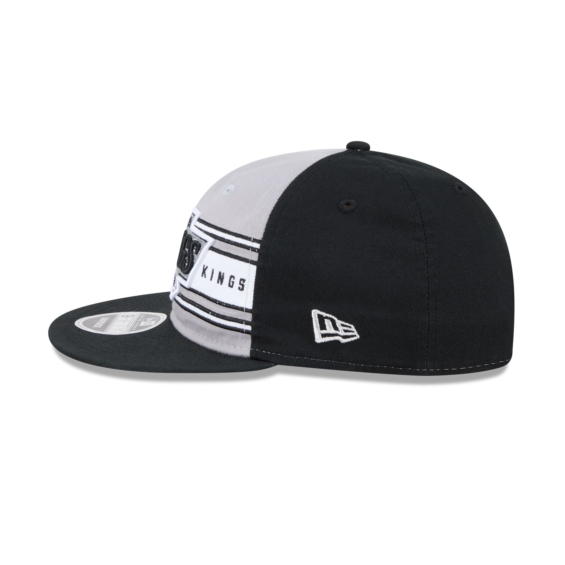 Los Angeles Kings Team Stripes Retro Crown 9FIFTY Snapback Hat