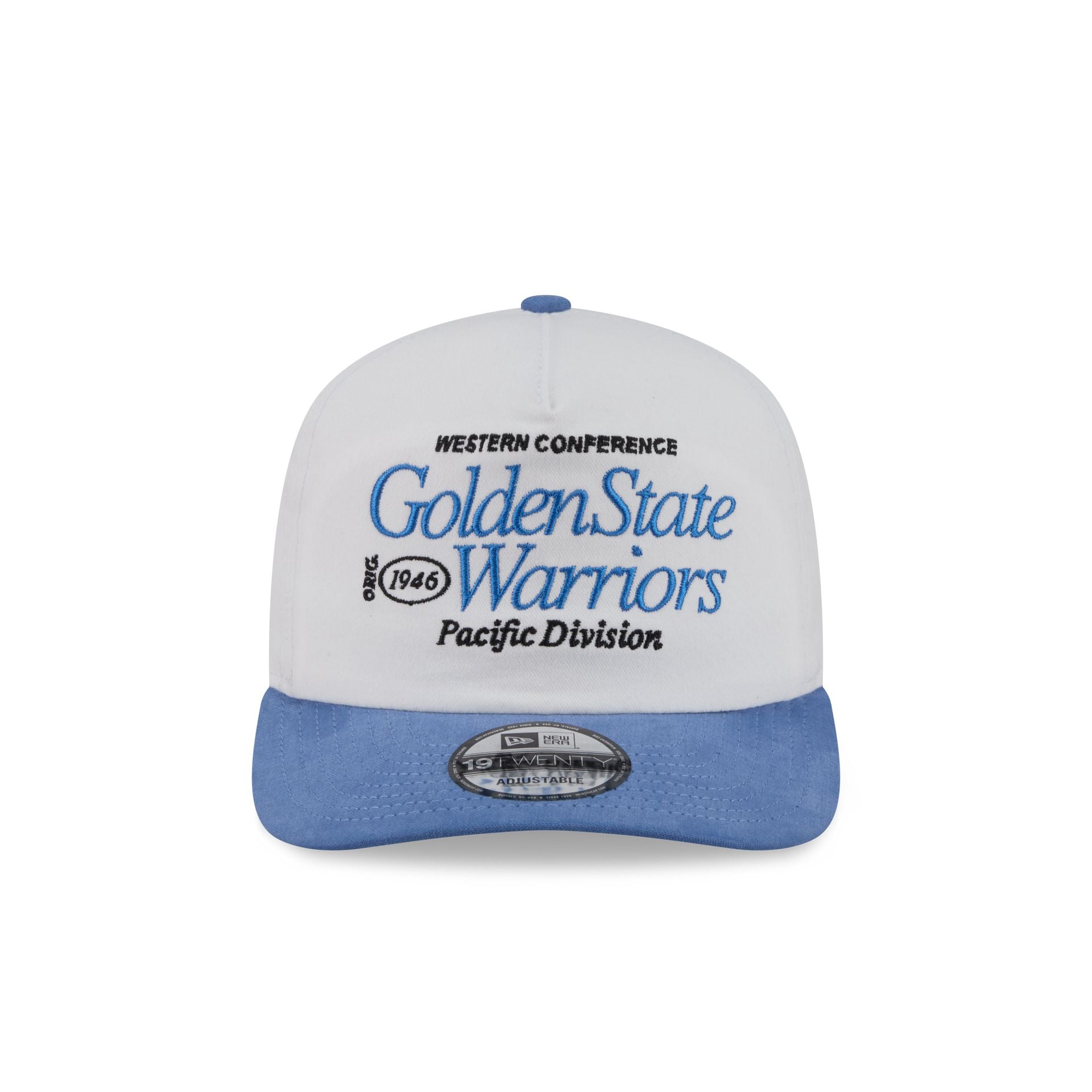 Golden State Warriors Conference Script 19TWENTY Snapback Hat