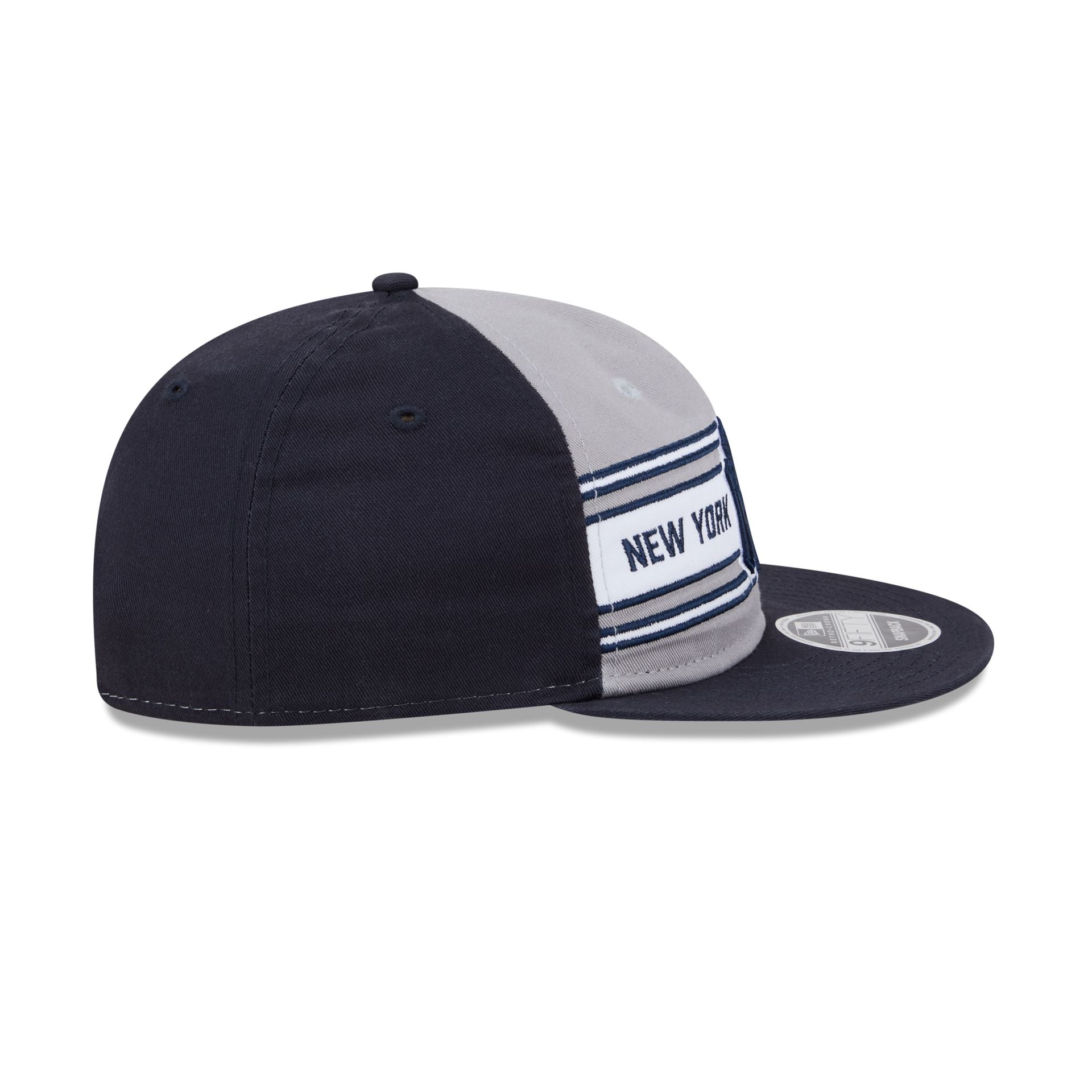 New York Yankees Team Stripes Retro Crown 9FIFTY Snapback Hat