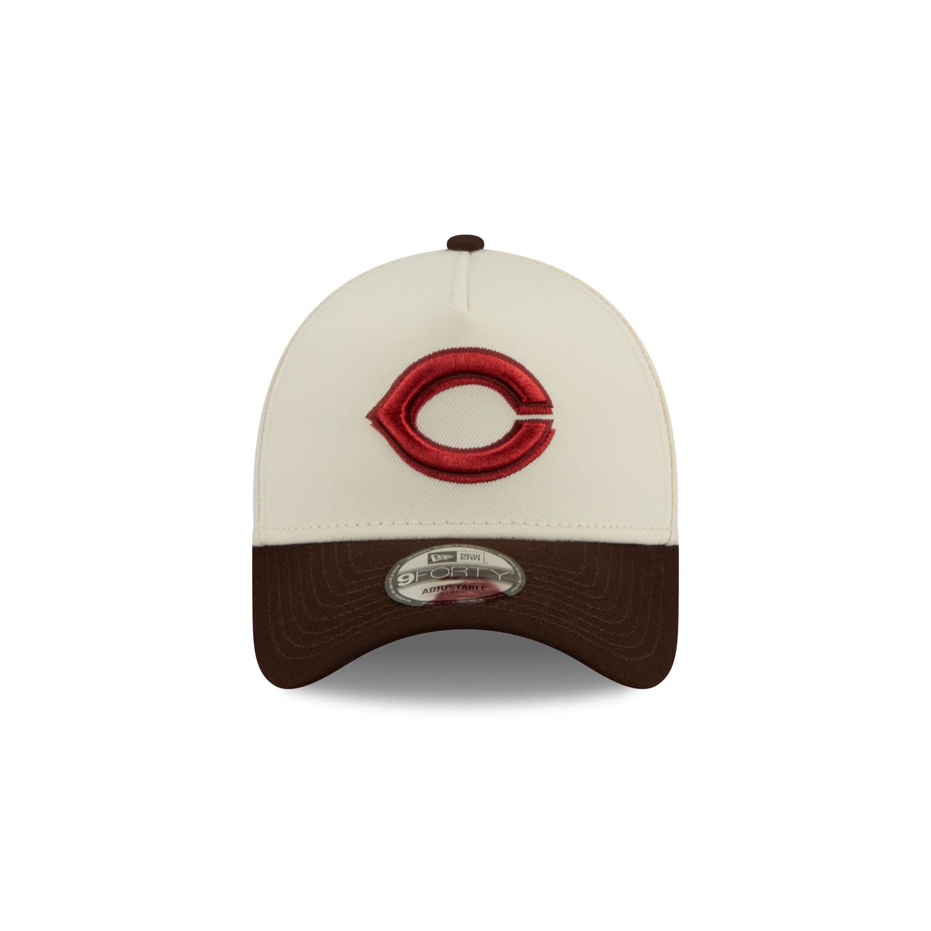 Cincinnati Reds City Script 9FORTY A-Frame Snapback Hat