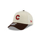 Chicago Cubs City Script 9FORTY A-Frame Snapback Hat