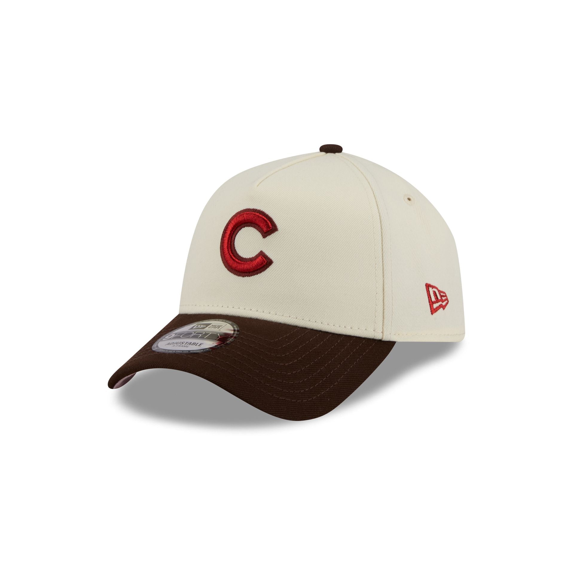 Chicago Cubs City Script 9FORTY A-Frame Snapback Hat
