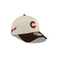 Chicago Cubs City Script 9FORTY A-Frame Snapback Hat