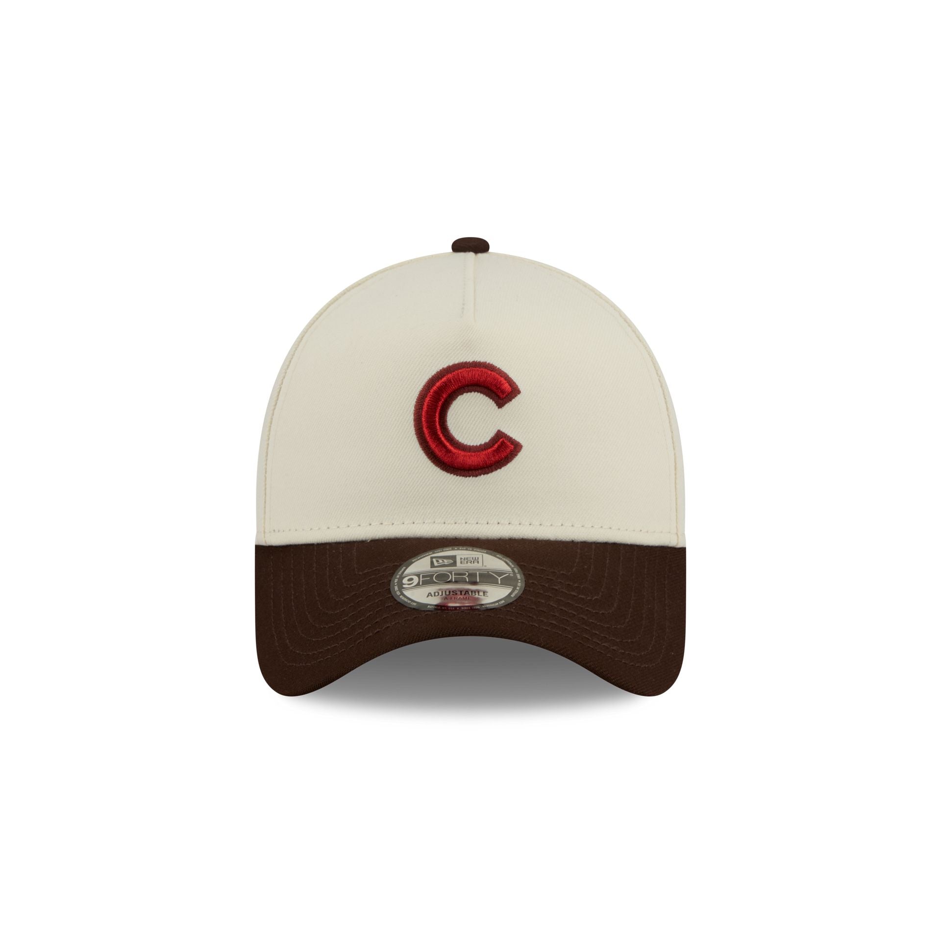 Chicago Cubs City Script 9FORTY A-Frame Snapback Hat