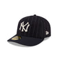 New York Yankees Pinstripe Merino & Cashmere Moon 59FIFTY Fitted Hat
