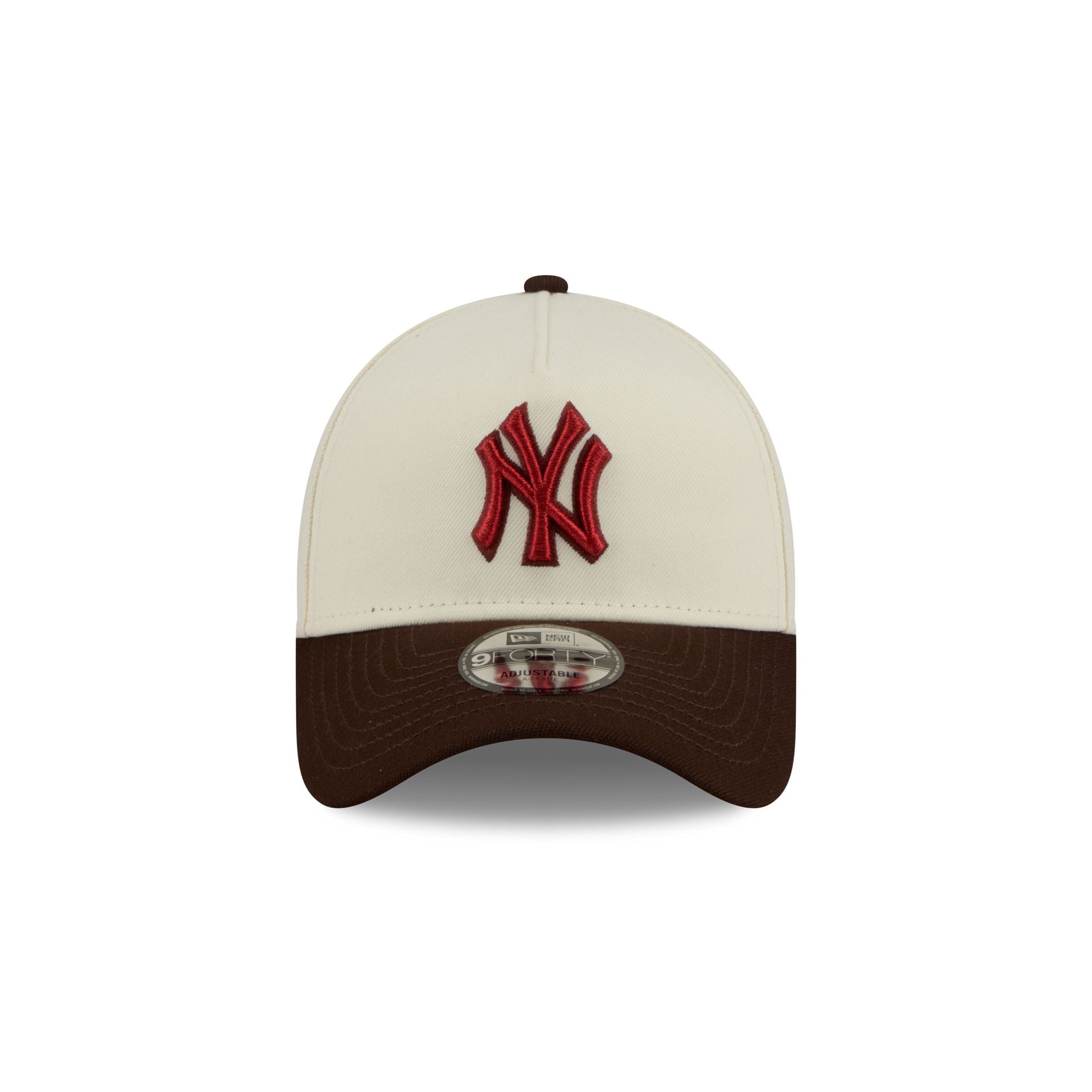 New York Yankees City Script 9FORTY A-Frame Snapback Hat