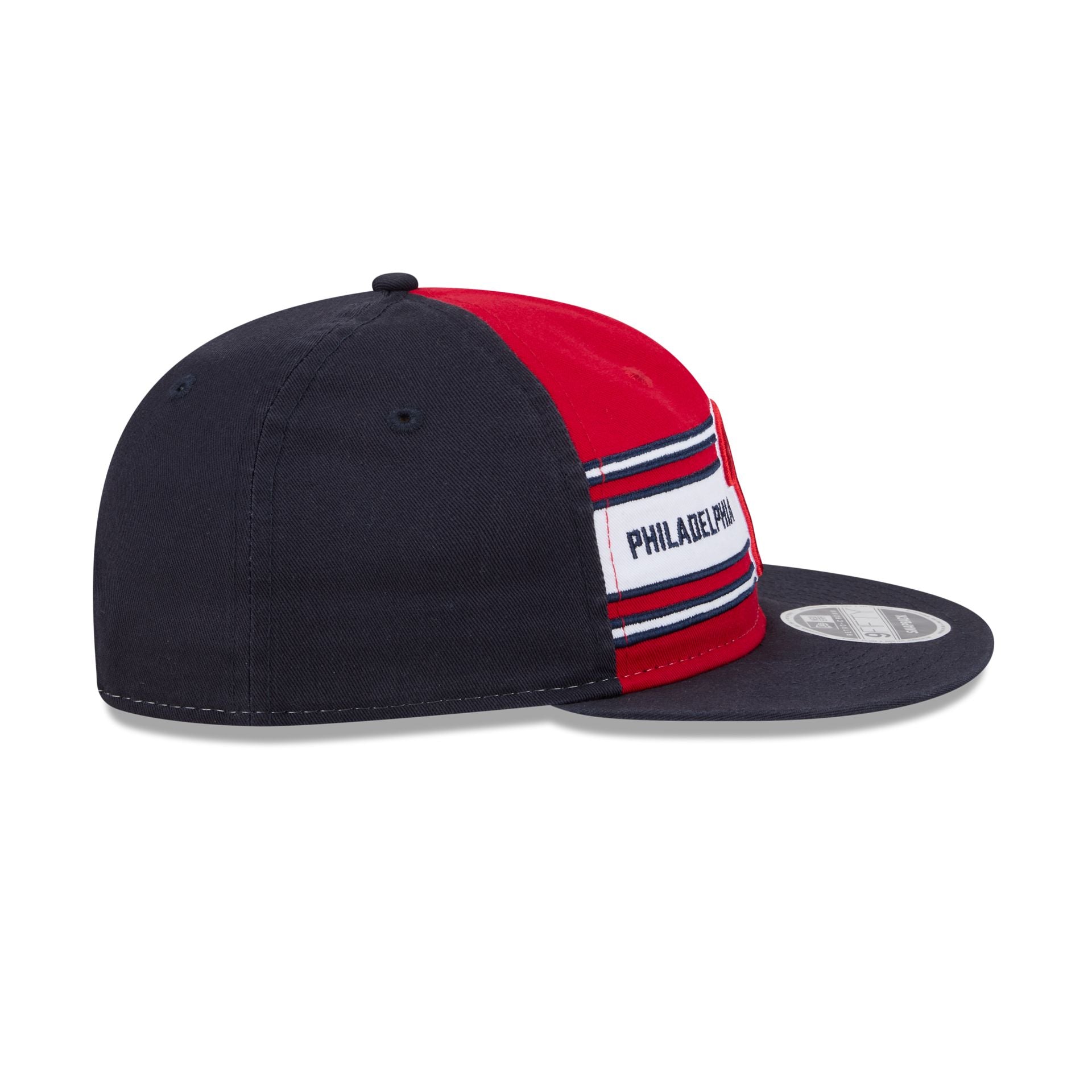 Philadelphia Phillies Team Stripes Retro Crown 9FIFTY Snapback Hat