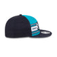 Charlotte Hornets Team Stripes Retro Crown 9FIFTY Snapback Hat