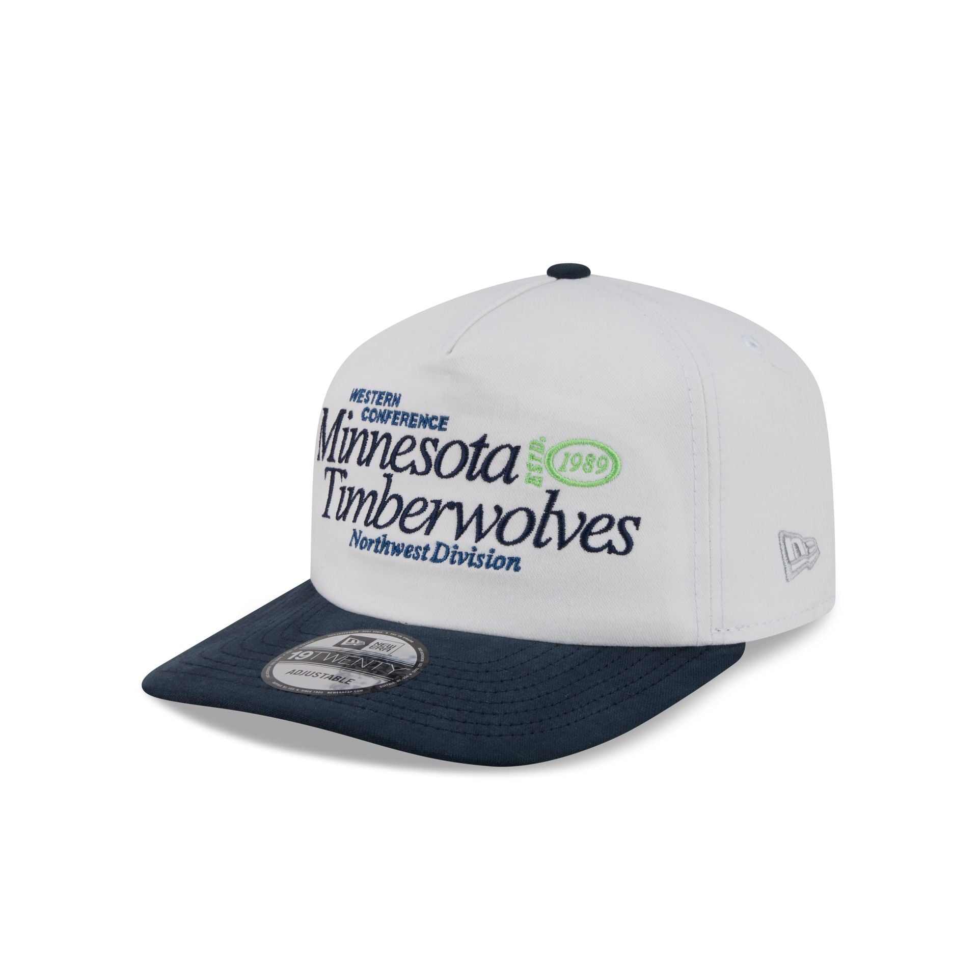 Minnesota Timberwolves Conference Script 19TWENTY Snapback Hat