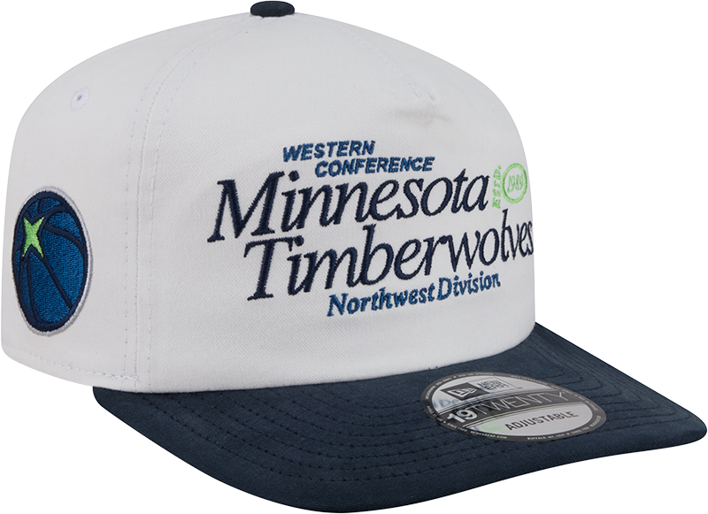 Minnesota Timberwolves Conference Script 19TWENTY Snapback Hat