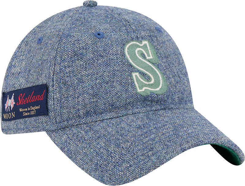 Seattle Mariners Light Royal Shetland Moon 9TWENTY Adjustable Hat