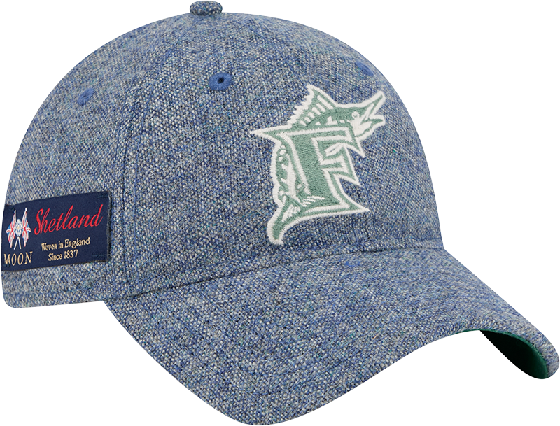 Miami Marlins Light Royal Shetland Moon 9TWENTY Adjustable Hat