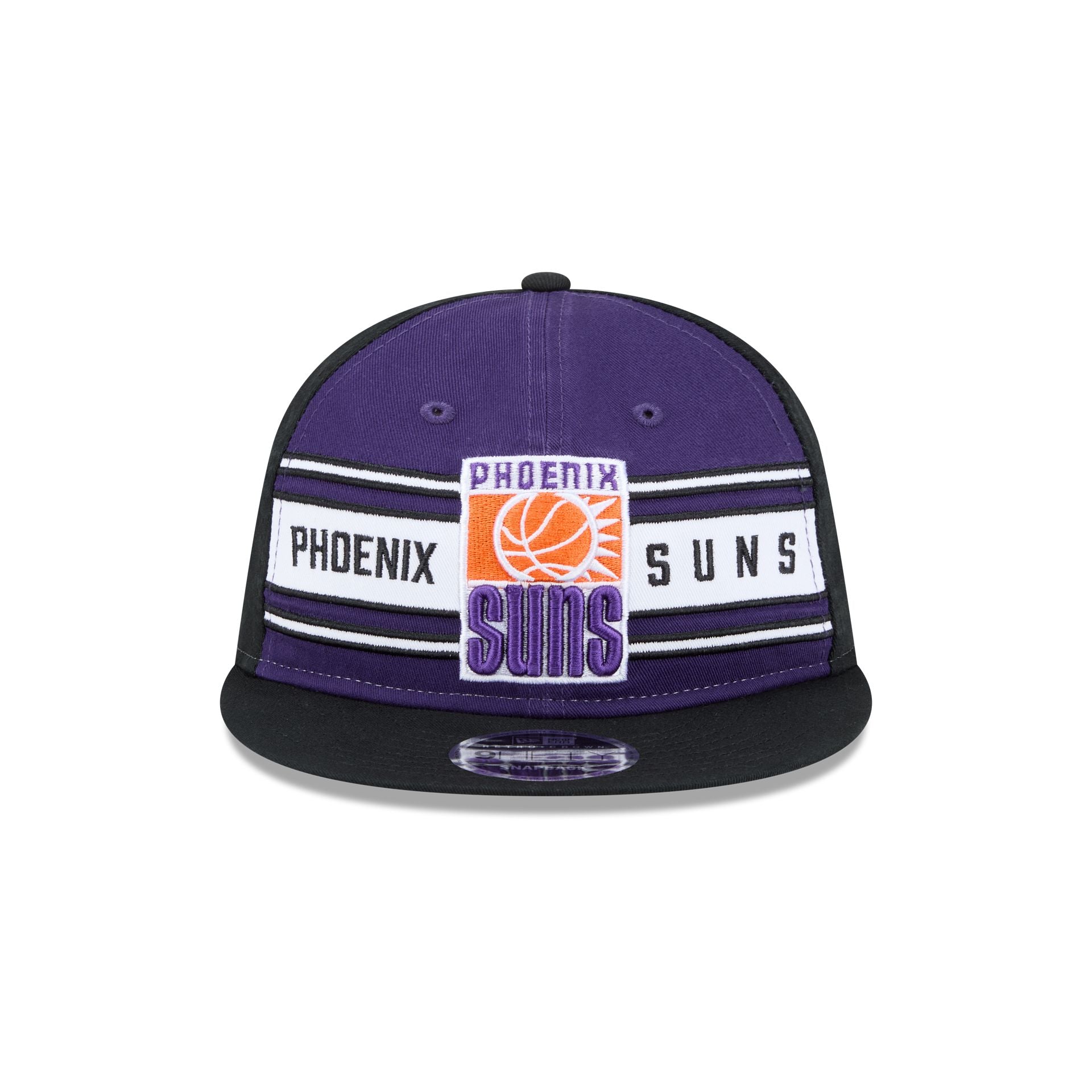 Phoenix Suns Team Stripes Retro Crown 9FIFTY Snapback Hat