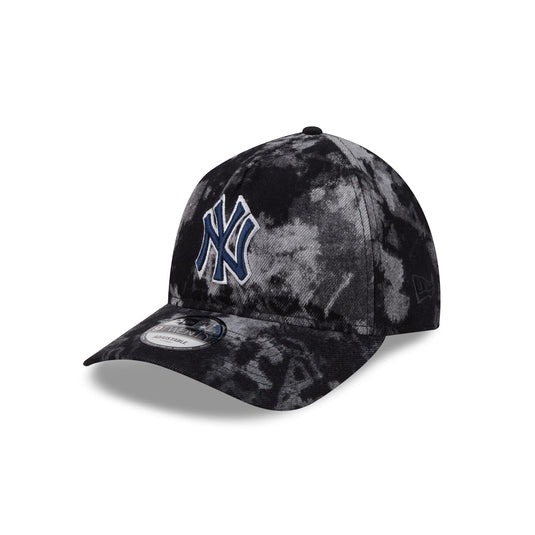 New York Yankees Bleached Denim 9TWENTY A-Frame Adjustable Hat - New Era Cap