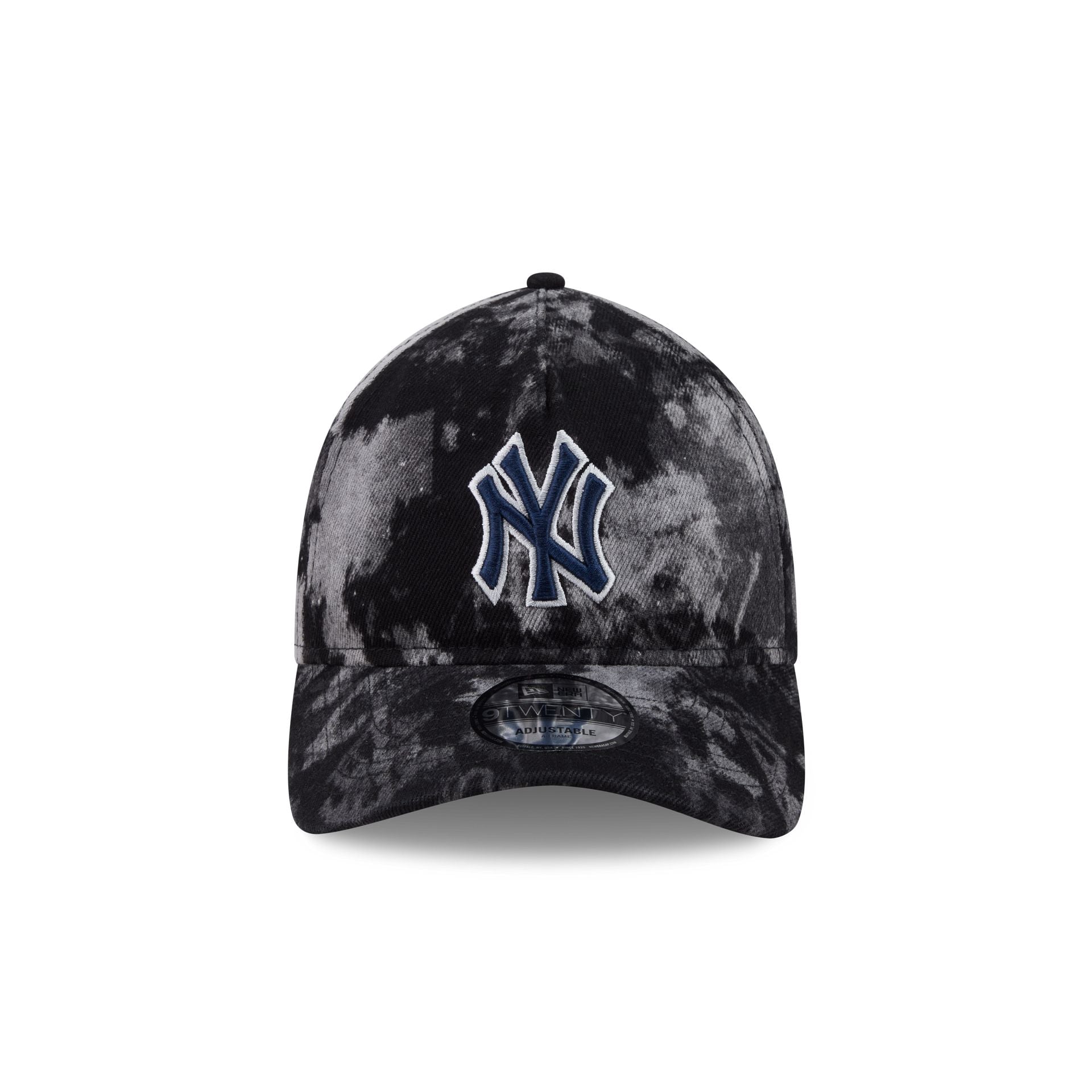 New York Yankees Bleached Denim 9TWENTY A-Frame Adjustable Hat