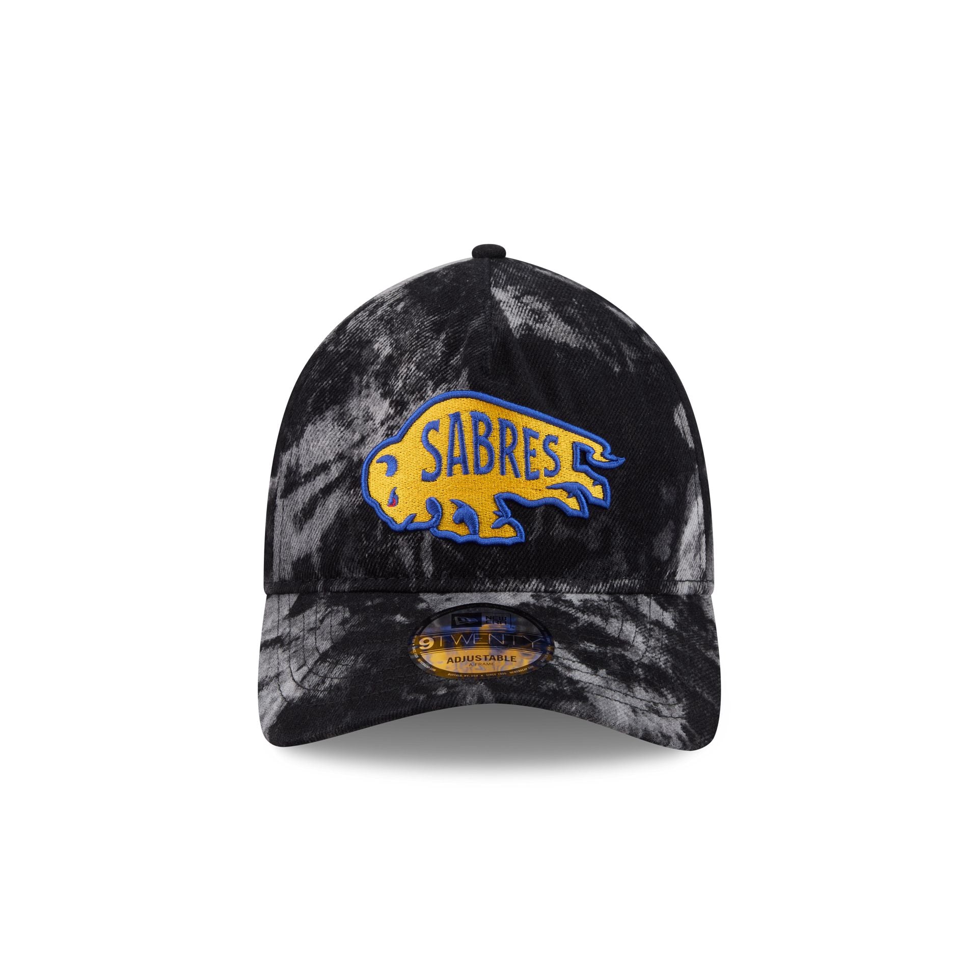 Buffalo Sabres Bleached Denim 9TWENTY A-Frame Adjustable Hat