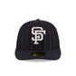 San Francisco Giants Pinstripe Merino & Cashmere Moon 59FIFTY Fitted Hat