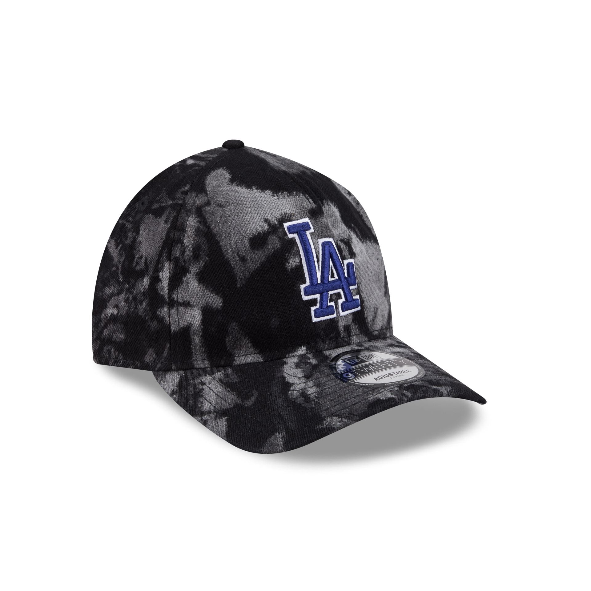Los Angeles Dodgers Bleached Denim 9TWENTY A-Frame Adjustable Hat