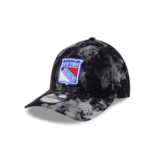 New York Rangers Bleached Denim 9TWENTY A-Frame Adjustable Hat - New Era Cap