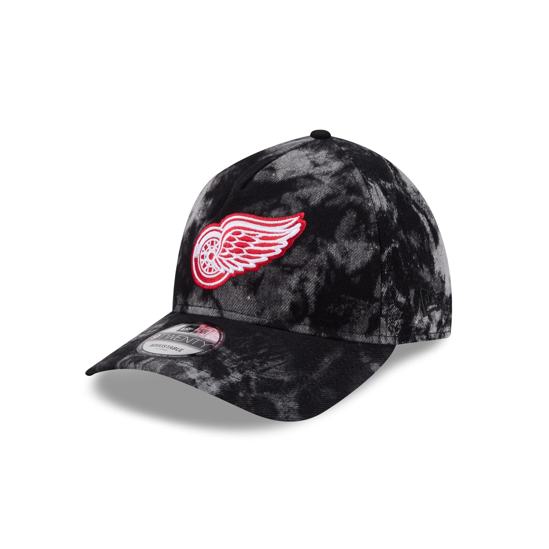 Detroit Red Wings Bleached Denim 9TWENTY A-Frame Adjustable Hat