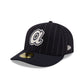Atlanta Braves Pinstripe Merino & Cashmere Moon 59FIFTY Fitted Hat