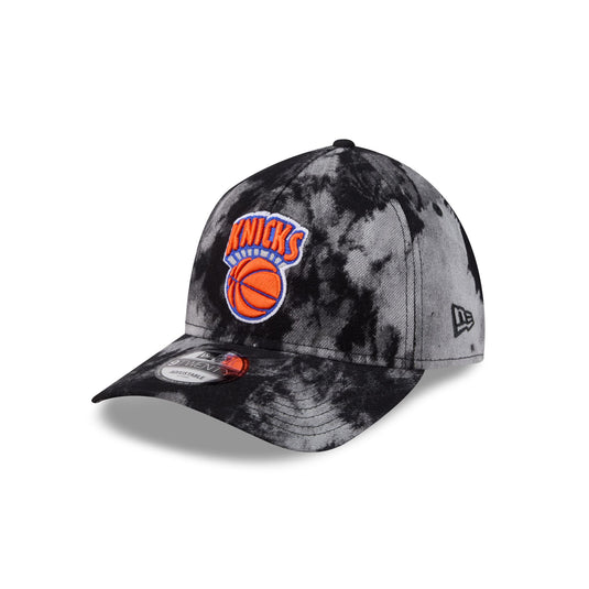 New York Knicks Bleached Denim 9TWENTY A-Frame Adjustable Hat - New Era Cap