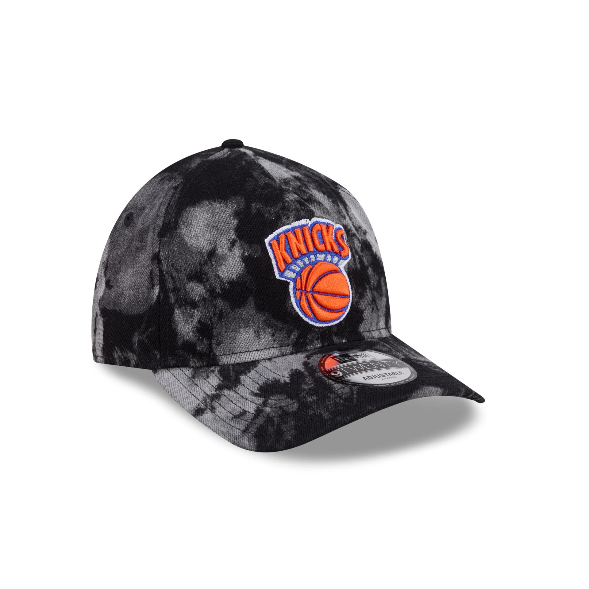 New York Knicks Bleached Denim 9TWENTY A-Frame Adjustable Hat