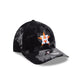 Houston Astros Bleached Denim 9TWENTY A-Frame Adjustable Hat