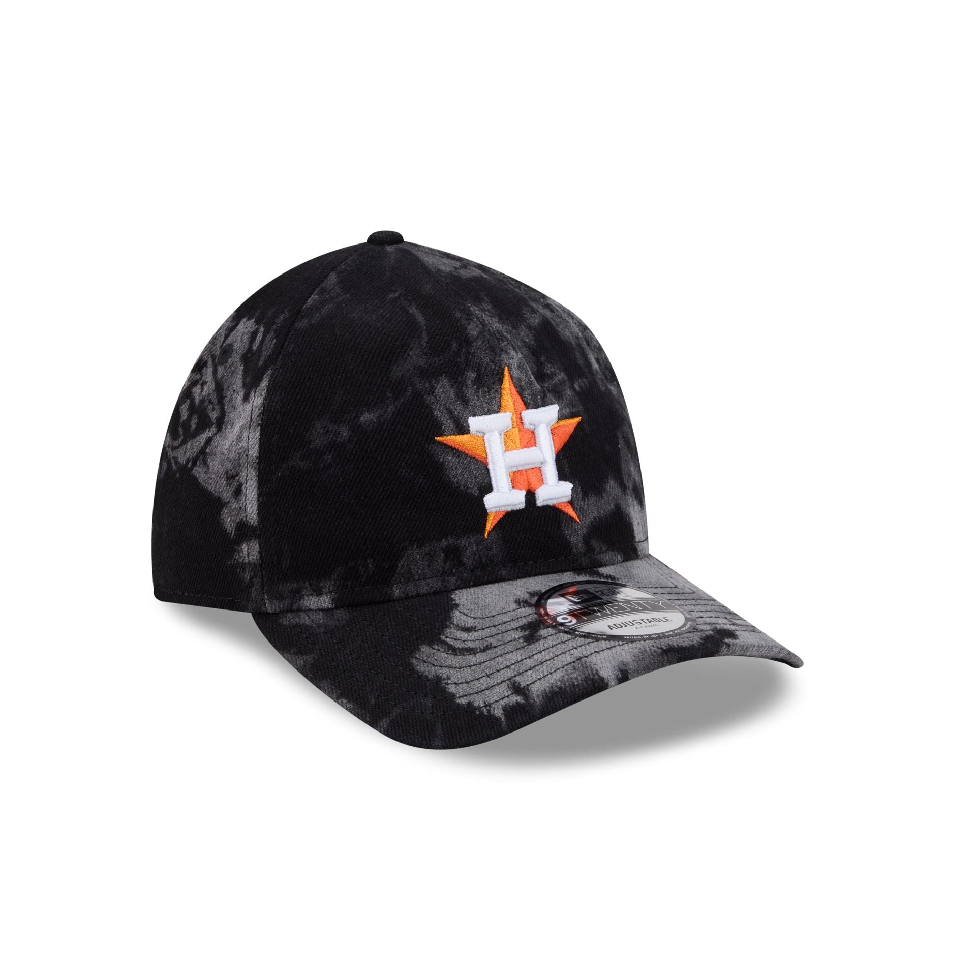 Houston Astros Bleached Denim 9TWENTY A-Frame Adjustable Hat