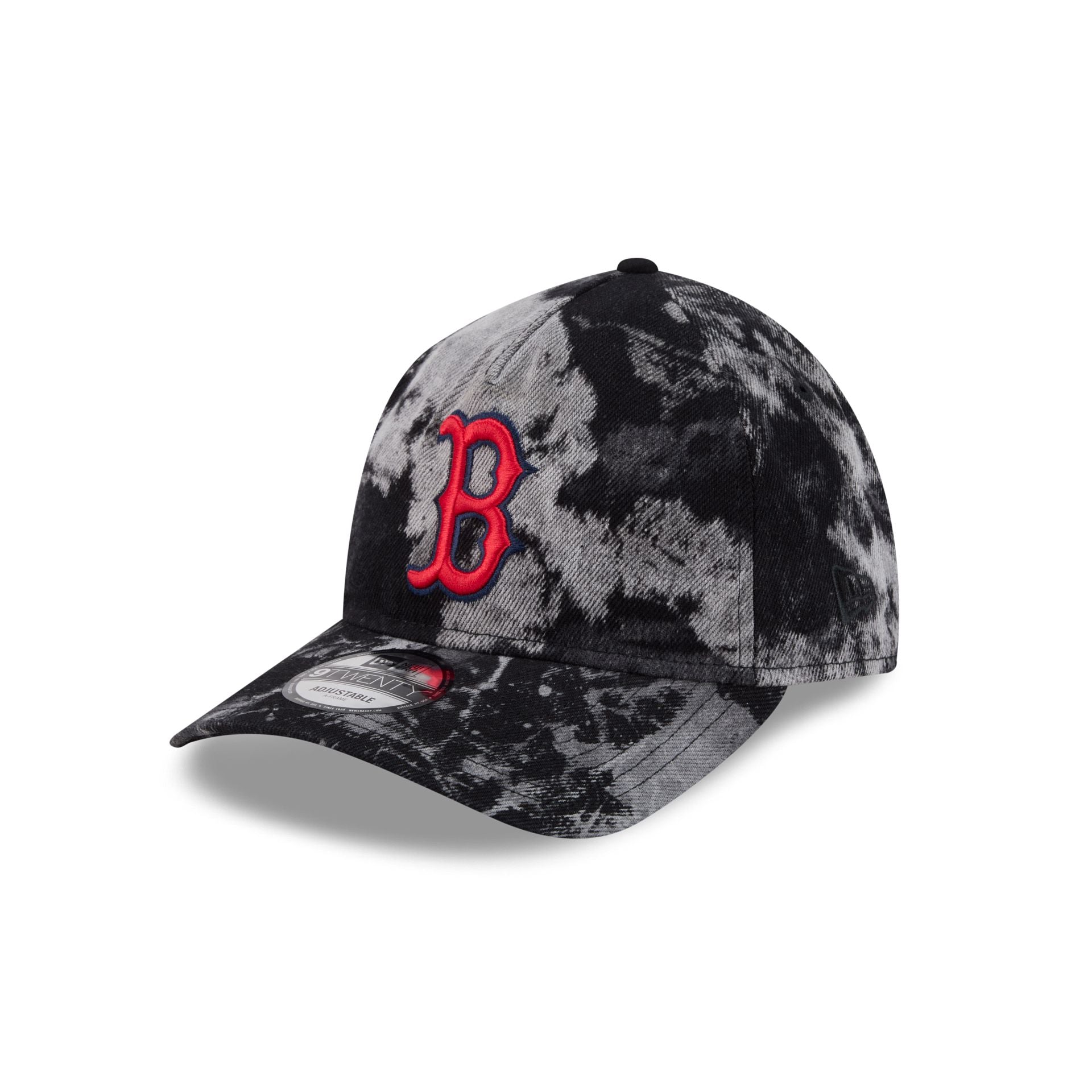 Boston Red Sox Bleached Denim 9TWENTY A-Frame Adjustable Hat
