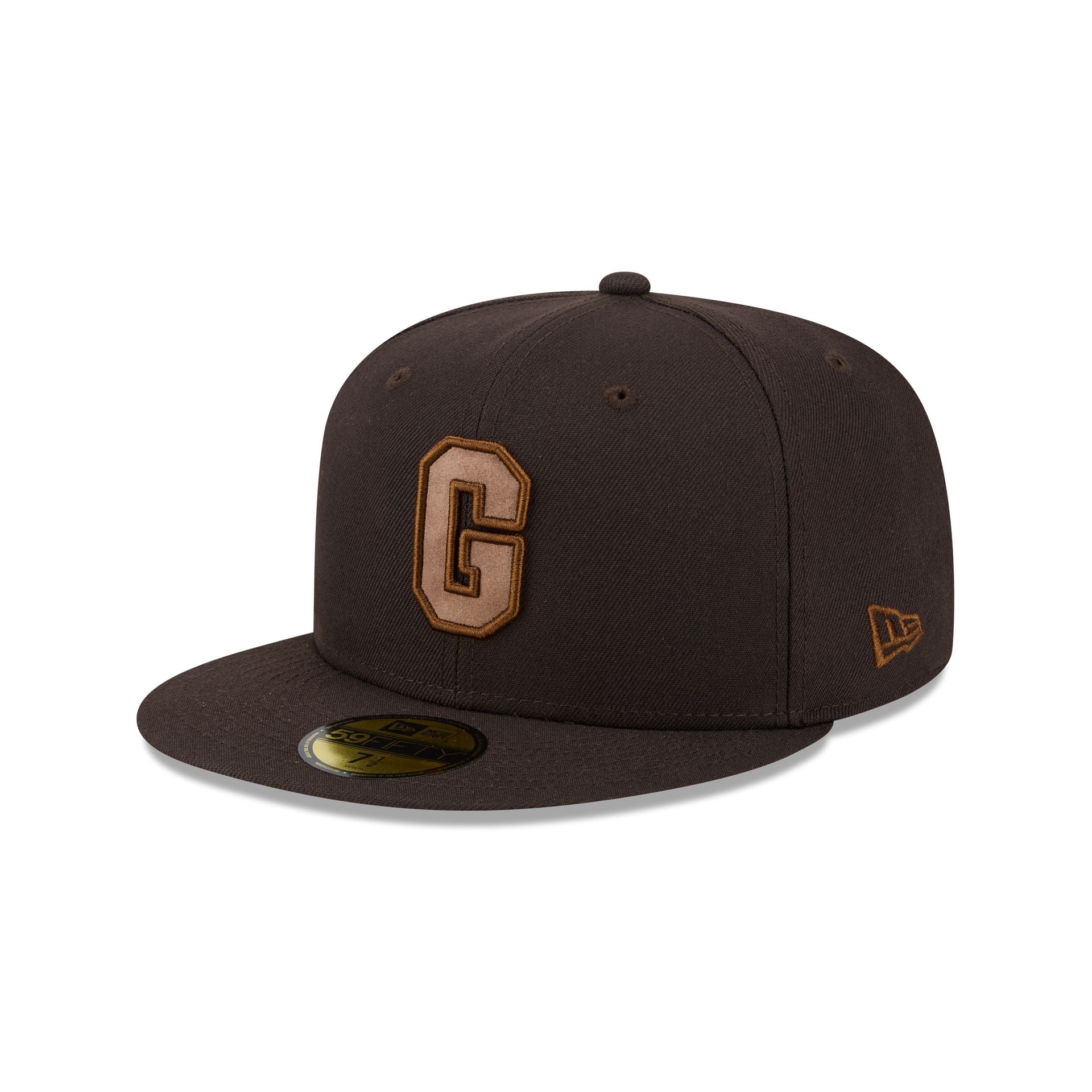 Homestead Grays Brown Suede 59FIFTY Fitted Hat