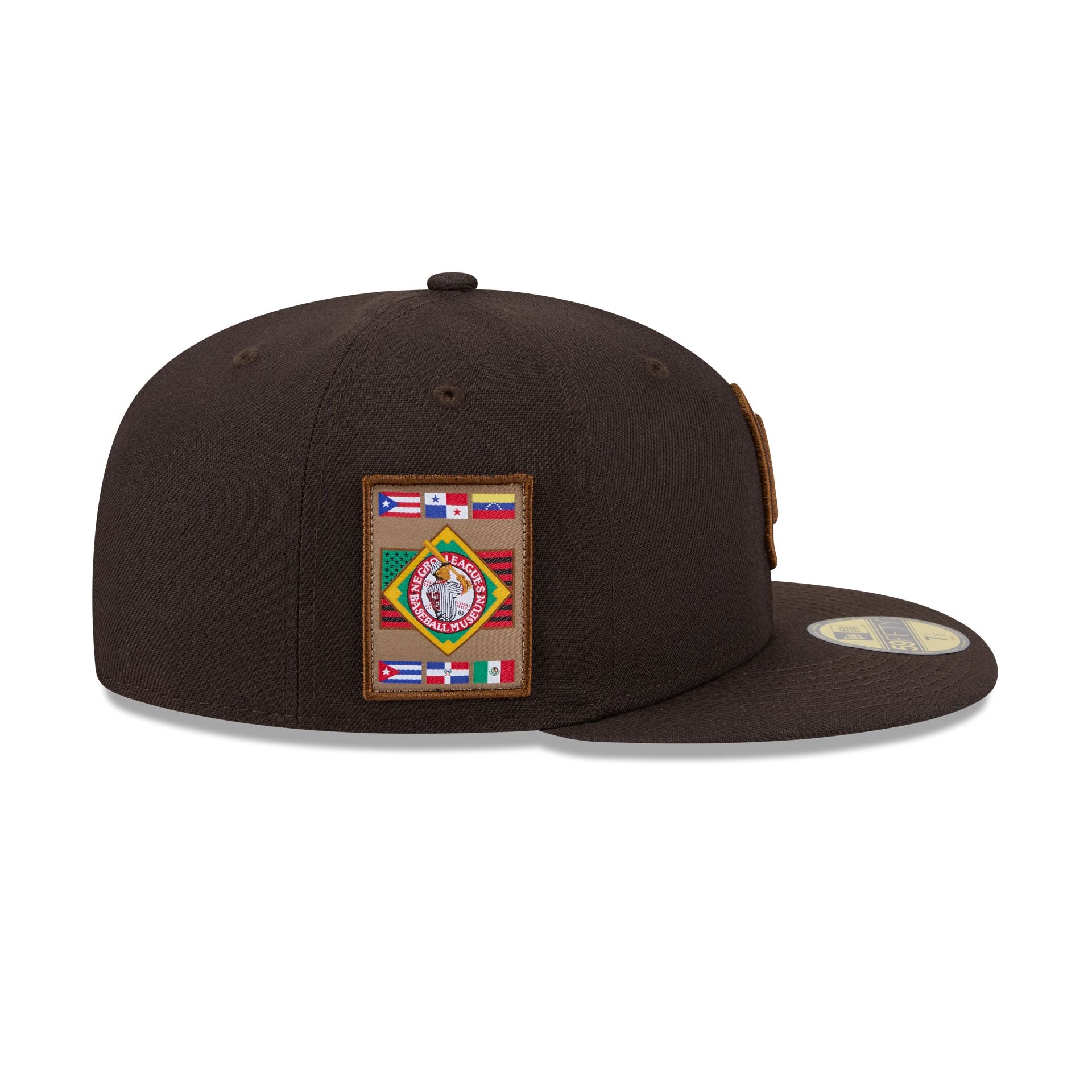 Homestead Grays Brown Suede 59FIFTY Fitted Hat