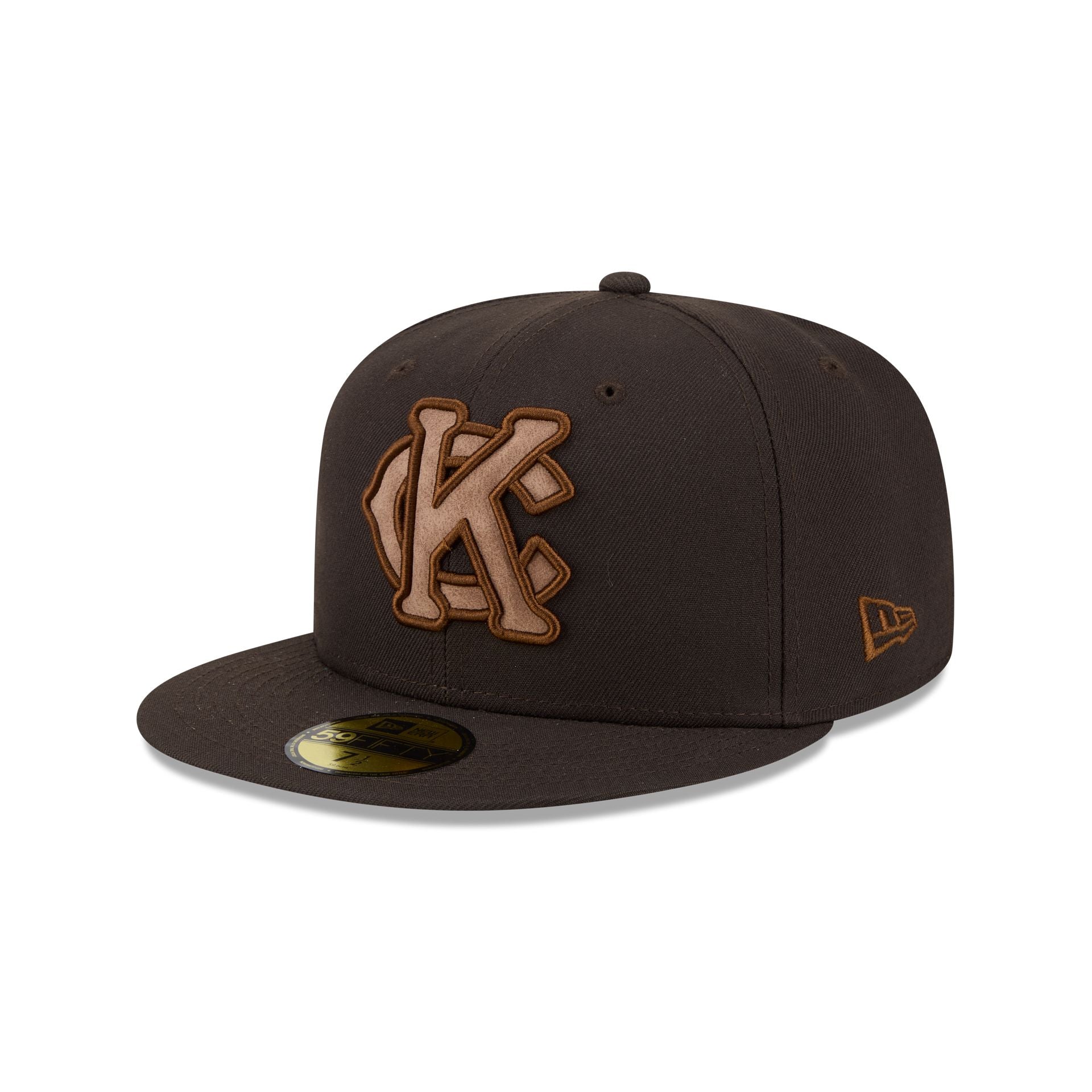 Kansas City Monarchs Brown Suede 59FIFTY Fitted Hat