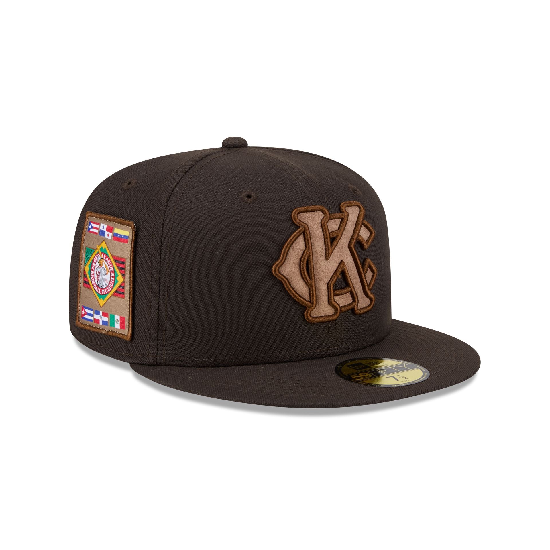 Kansas City Monarchs Brown Suede 59FIFTY Fitted Hat