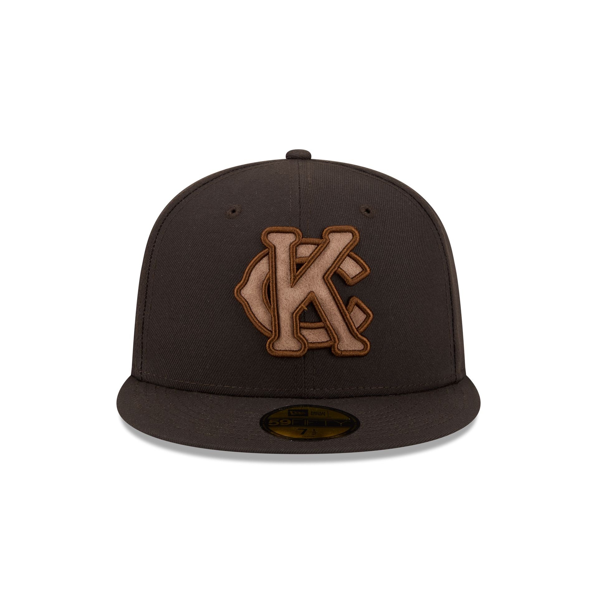 Kansas City Monarchs Brown Suede 59FIFTY Fitted Hat