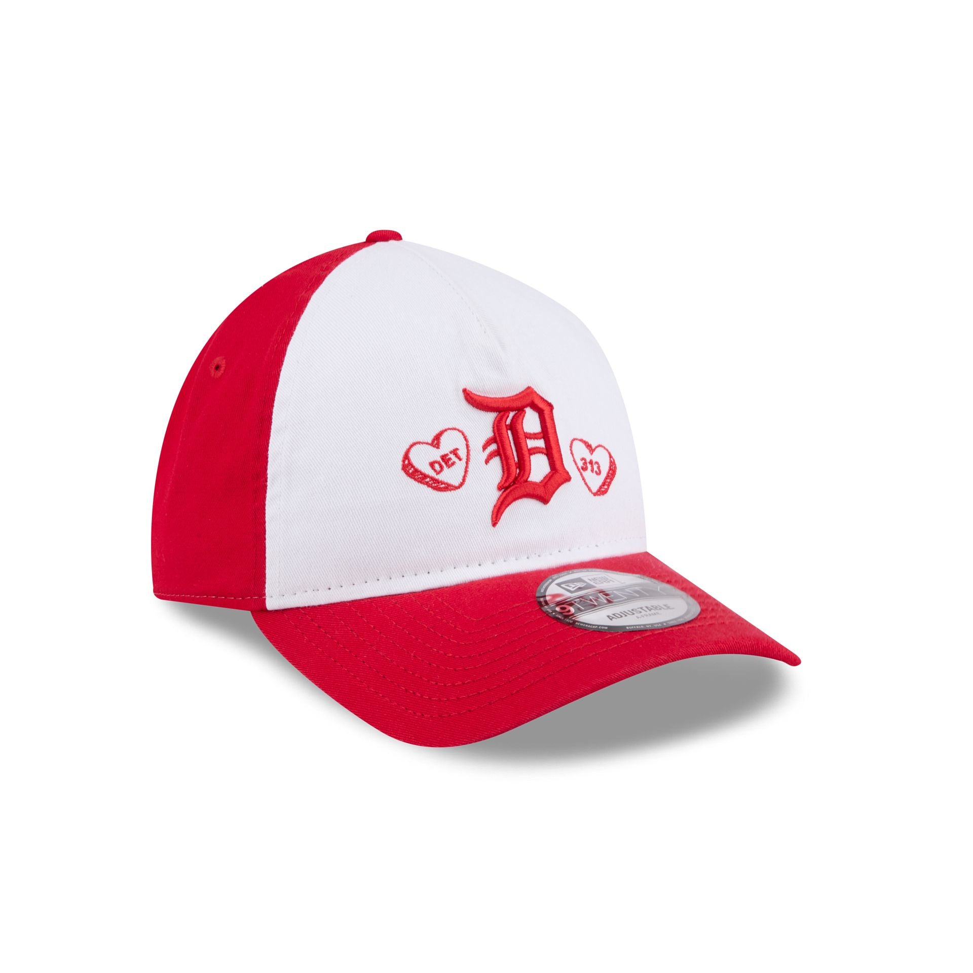 Detroit Tigers Conversation Hearts 9TWENTY A-Frame Adjustable Hat