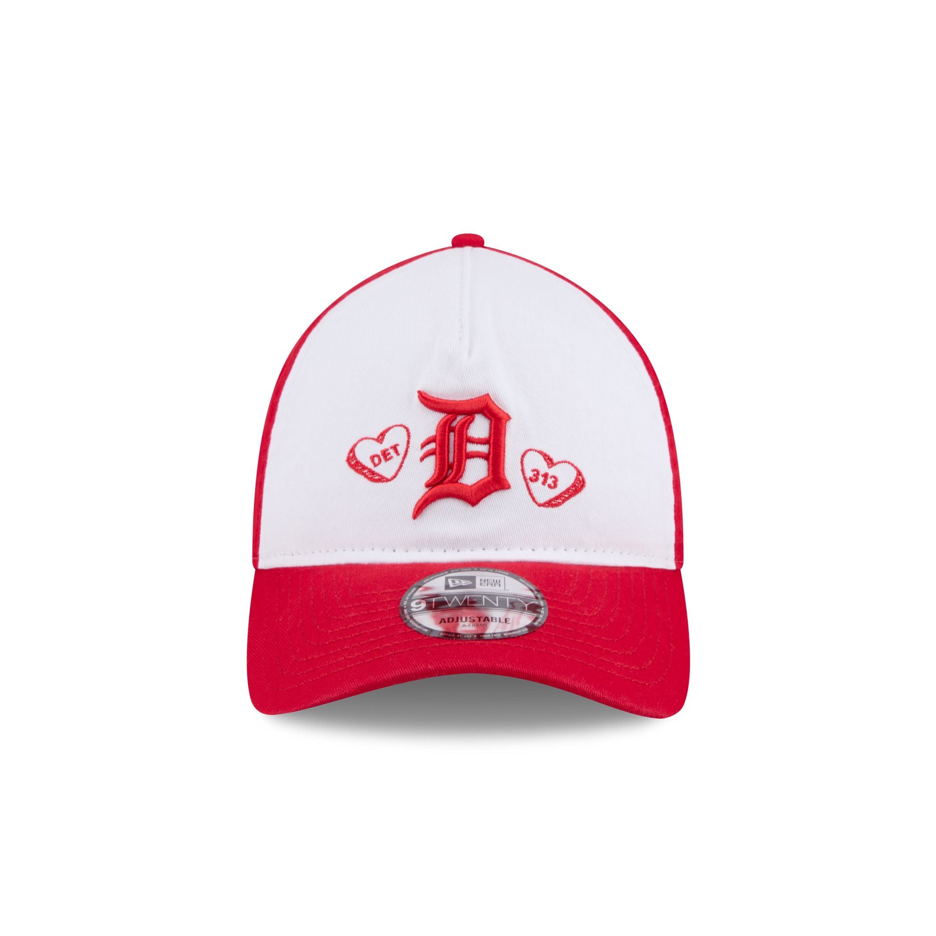 Detroit Tigers Conversation Hearts 9TWENTY A-Frame Adjustable Hat