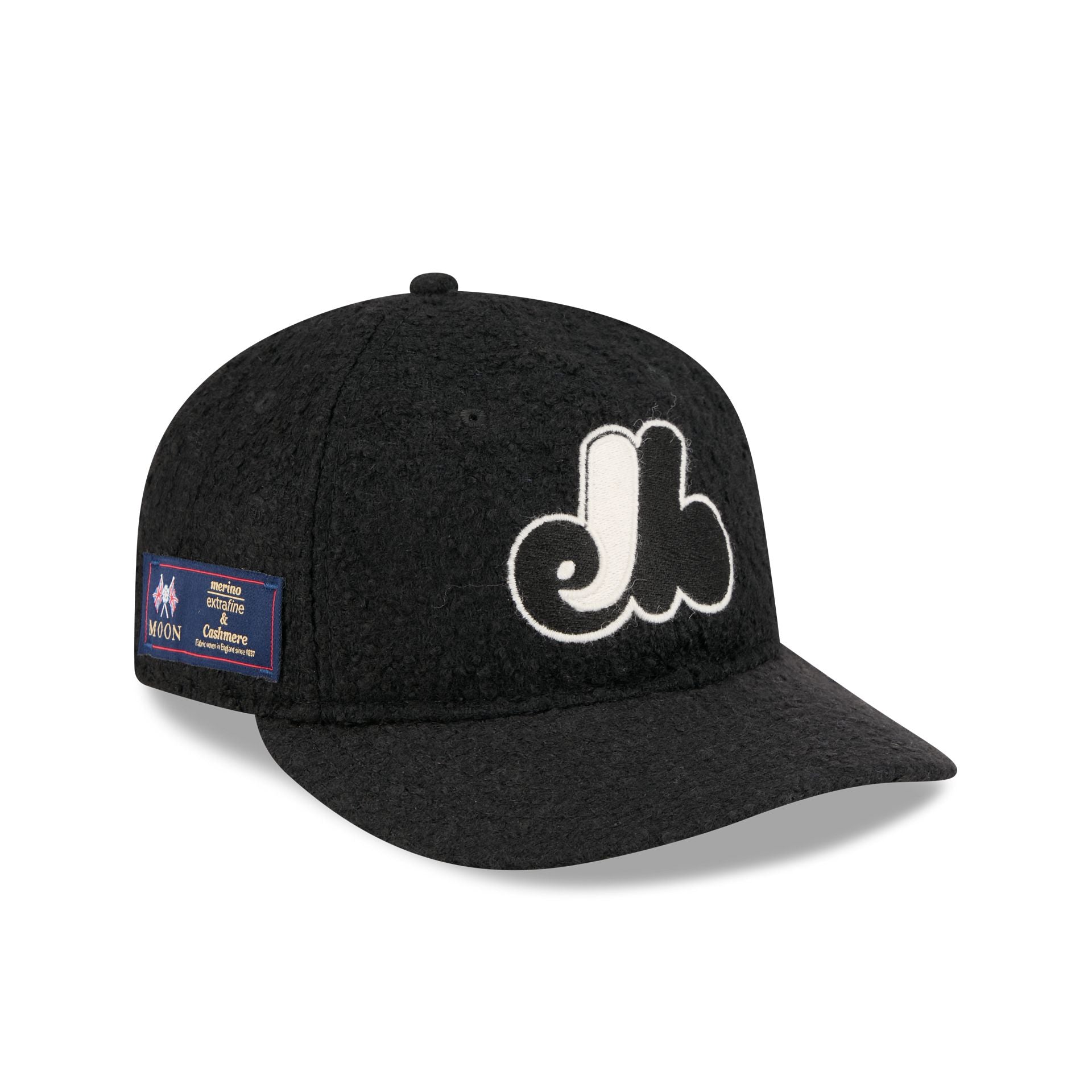 Montreal Expos Navy Merino & Cashmere Moon Retro Crown 9FIFTY