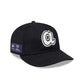 Atlanta Braves Navy Merino & Cashmere Moon Retro Crown 9FIFTY Adjustable Hat